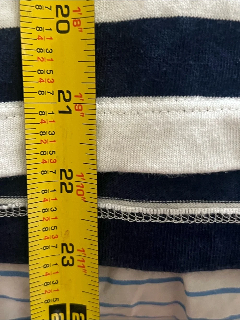 J.Crew Nautical Stripe Top Gold Buttons Coastal Preppy Maritime XL French Girl